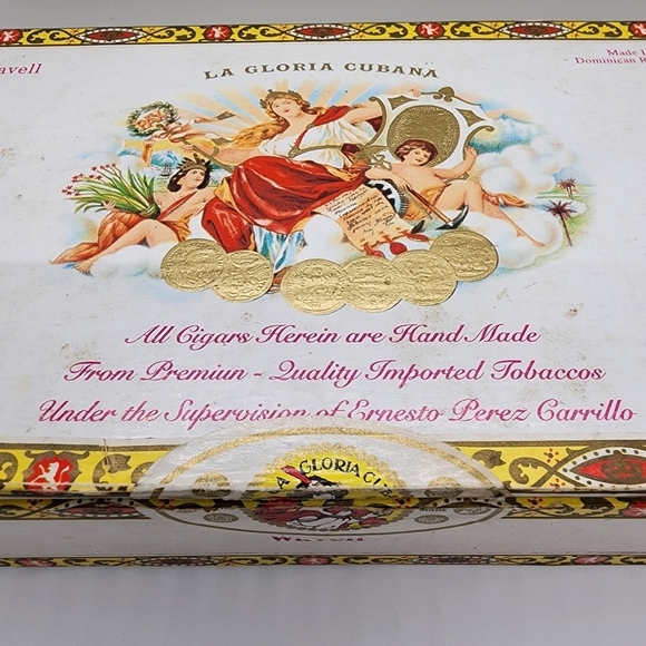 La‎ Gloria Cubana Wavell Calidad Suprema Vintage Cigar Box - Picture 13 of 16